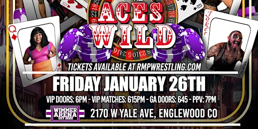 Rocky Mountain Pro Aces Wild PPV - LIVE Pro Wrestling | Wimmer Arena