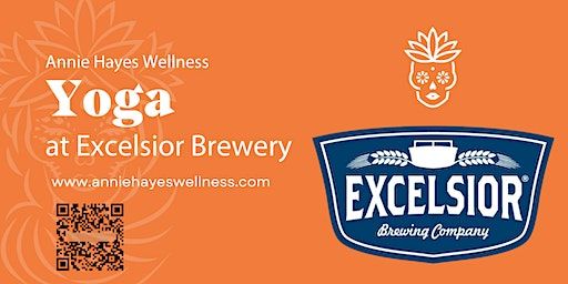 Big Breath out... Yoga. Big Sip in.... Beer. Perfect Combo | Excelsior Brewing Company