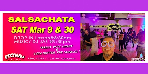 SALSACHATA LATIN SOCIAL NIGHT (SALSA & BACHATA) | ETOWN SALSA Latin Dance Studios