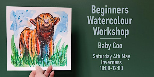 Beginners Watercolour Workshop 'Baby Coo' - Inverness | Wasps Inverness Creative Academy