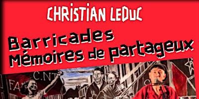 Concert “Barricades – Mémoires de partageux” | Salle de France