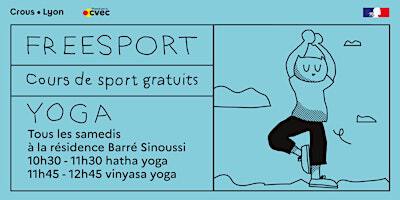 Freesport : Yoga - Janvier & Février 2025 | Salle d'animation de la résidence Francoise Barré-Sinoussi