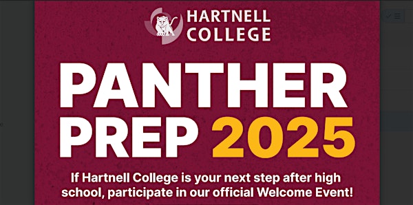 2025 Panther Prep Day at the Alisal Campus | Hartnell College - Alisal Campus