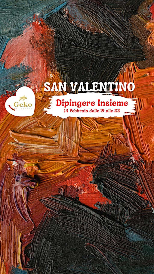 Cosa fare a San Valentino a Firenze? Dipingere Insieme- serata per coppie | Geko art studio