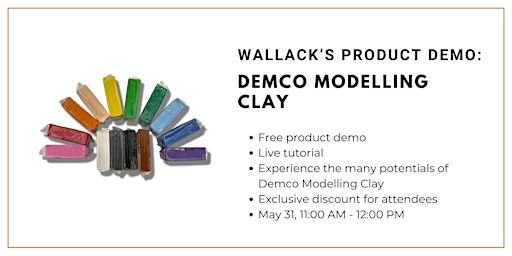 Wallack's Product Demo: Demco Modelling Clay | Wallack's Art Supplies and Framing