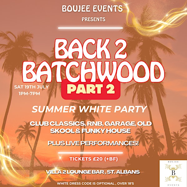 Back 2 Batchwood pt2 | Villa 2 Lounge Bar