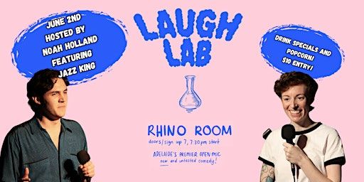 Noah Holland Hosts Laugh Lab Ft. Jazz King | Rhino Room