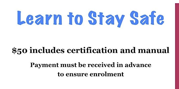 Strathmore Stay Safe  Course | Strathmore Gymnastics Center