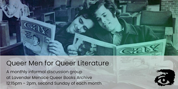 Queer Men for Queer Literature | Lavender Menace Queer Books Archive at the Edinburgh Palette