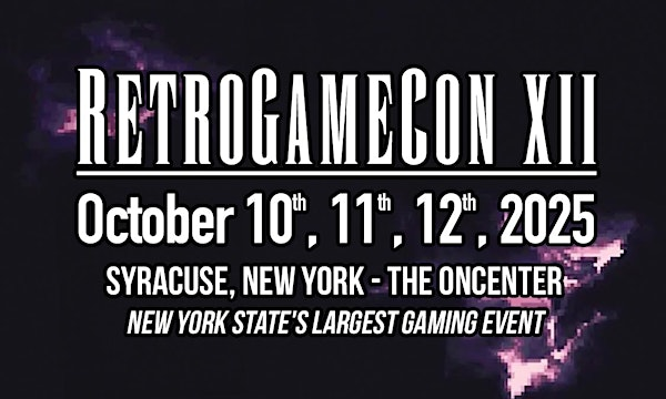 RetroGameCon 2025 | The Oncenter Nicholas J. Pirro Convention Center