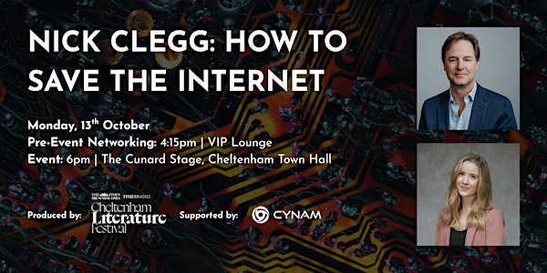 Nick Clegg: How to Save the Internet | Montpellier Gardens