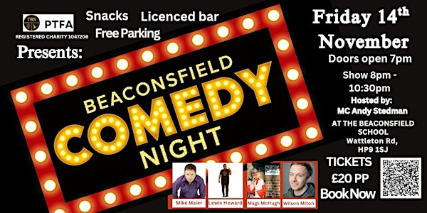Beaconsfield Comedy Night | The Beaconsfield School