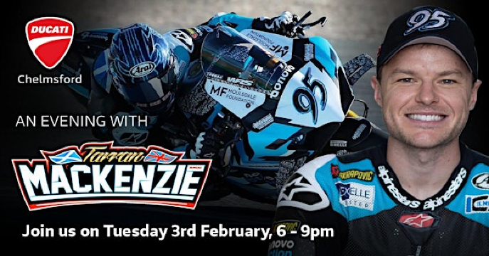 AN EVENING WITH TARRAN MACKENZIE - WORLD SBK and SSP Racer | Hyside Motorcycles