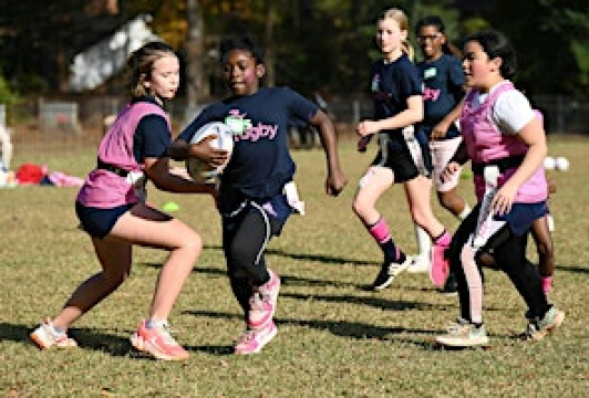 Girls Rugby TRY Day- Myers Park | Sharon Presbyterian Church