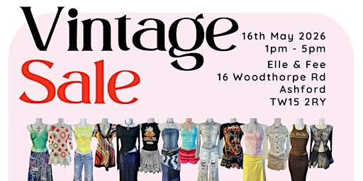 SIP & THRIFT - CURATED VINTAGE POP-UP SHOP! | Elle & Fee