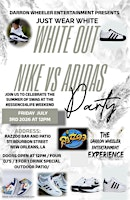 NIKE vs ADIDAS The JUST WEAR WHITE Party | Razzoo Bar & Patio