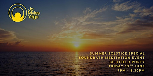 Soundbath Meditation Event for Summer Solstice! | 16 Bellfield St - Community Church entrance via the garden