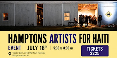 Hamptons Artists For Haiti Event | 2368 Montauk Hwy