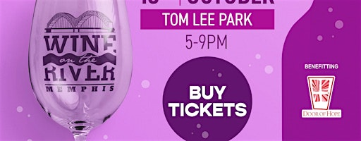 Wine on the River Memphis 2026 | Tom Lee Park
