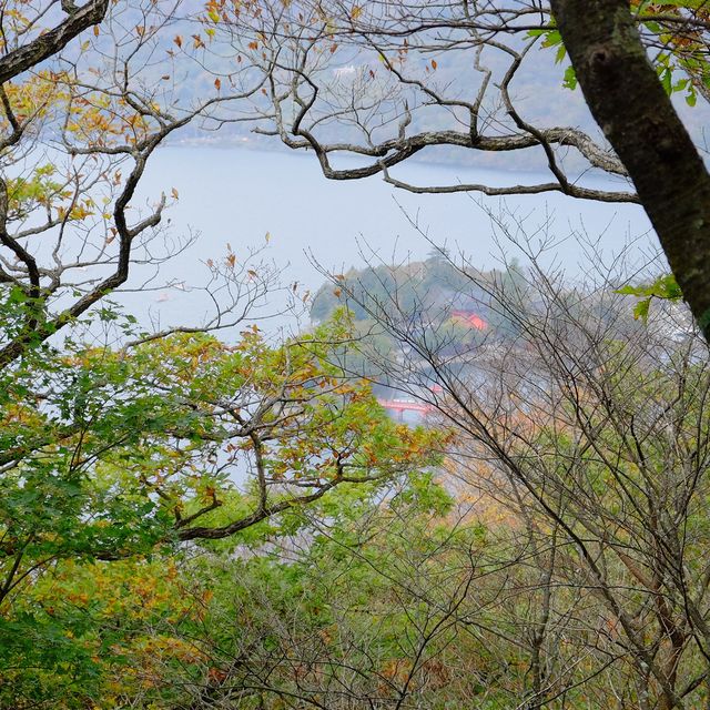 紅葉の赤城山(駒ヶ岳)