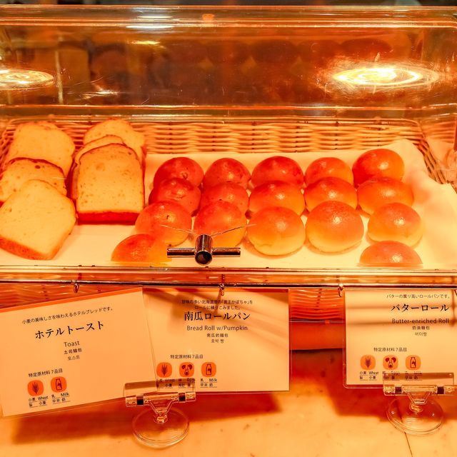 札幌グランドホテル・朝食ビュッフェパンコーナー