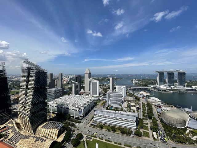 Singapore CBD skyline