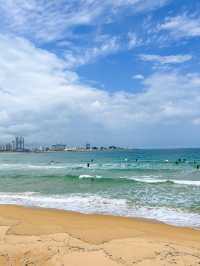 에메랄드빛 바다색감에 치이는 속초해수욕장🌊