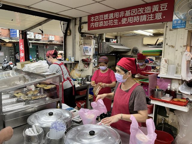 東湖早餐店推薦｜永和豆漿，太晚來的話就沒有什麼東西了