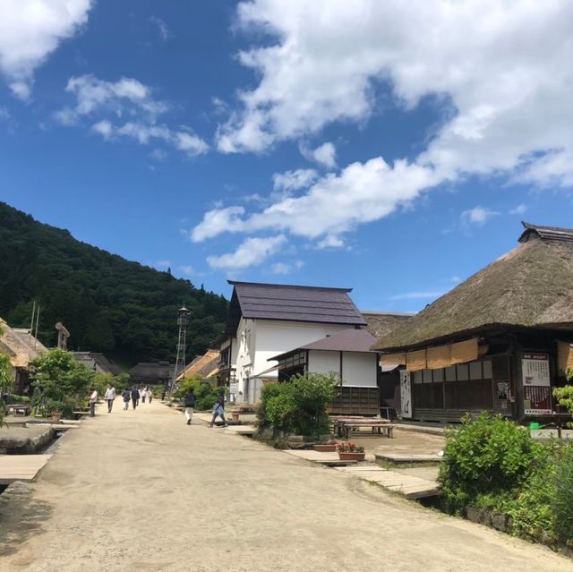 【福島県】江戸時代にタイムスリップ！大内宿を楽しむ！！
