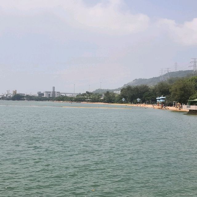 躉船景的泳灘