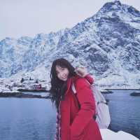 北歐冰天雪地超浪漫明信片靚景挪威lofoten小島