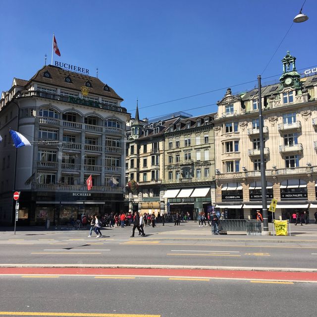 Stunning city with its medieval architecture 