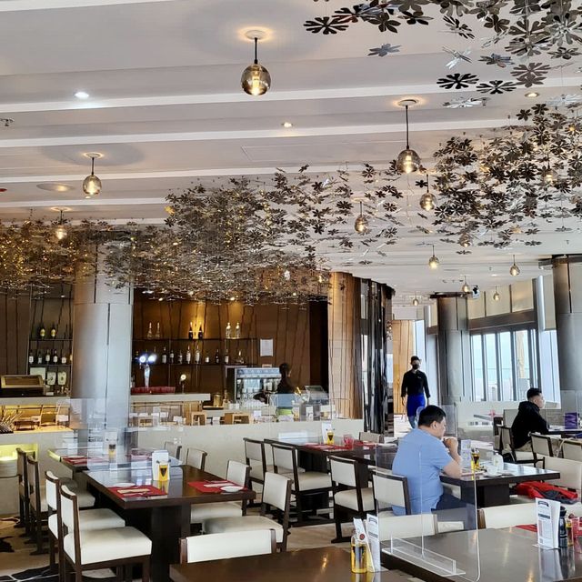 將軍澳酒店高層下午茶