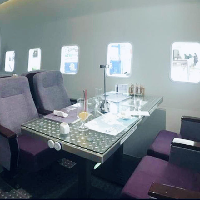 哪一天 我們會飛？ 模擬機艙餐廳✈️🍽
