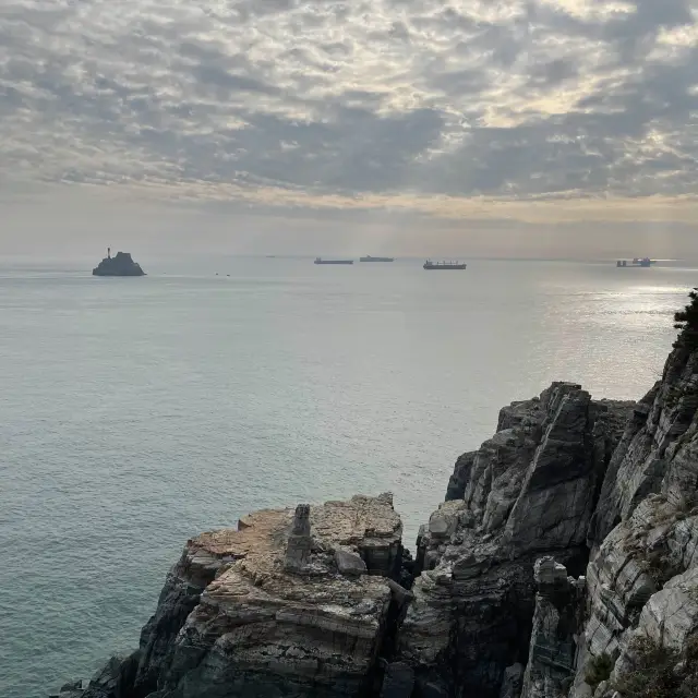 太宗台的藍色大海