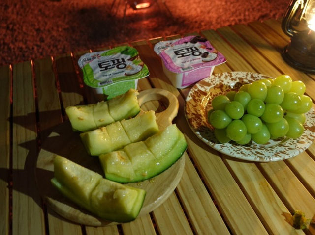 충주호 뷰맛집 '카누 캠핑장'