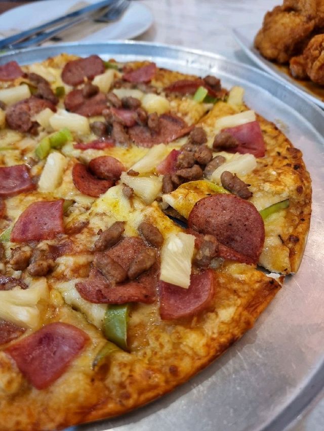 It's PIZZA time at Angel's Pizza