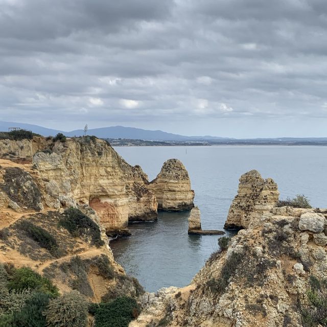 Spectacular coastline in Algarve 