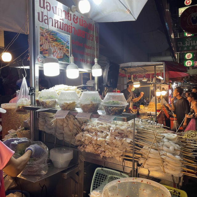 曼谷｜泰國唐人街入夜變身街熱鬧夜市