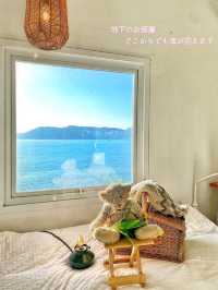 【釜山・影島】海を眺める可愛いピンクカフェ💕