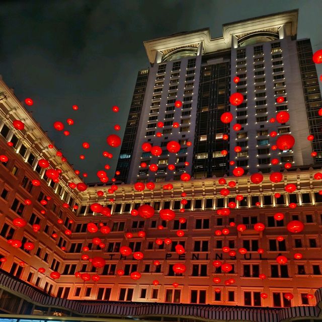 大紅燈籠高高掛！尖沙咀農曆新年，尖沙咀絕美燈飾夜景！