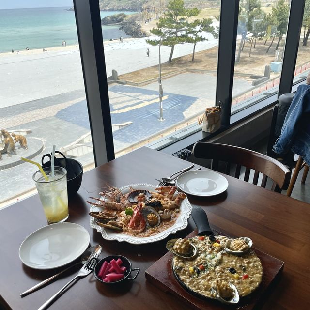 한국맞아? 이국적인 함덕해수욕장🏝+오션뷰 양식맛집