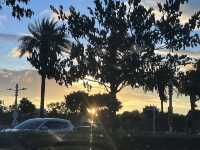 旗津風車公園｜一邊騎腳踏車一邊看夕陽的感覺好棒🌅