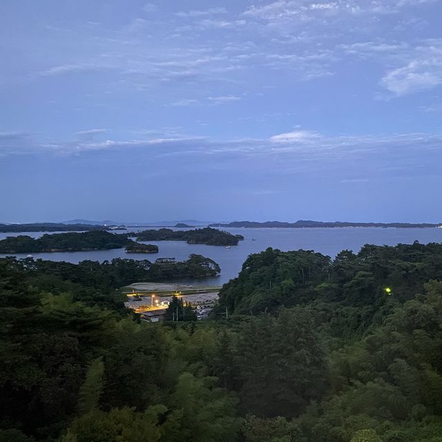 日本三景松島が一望！丘の上の温泉宿