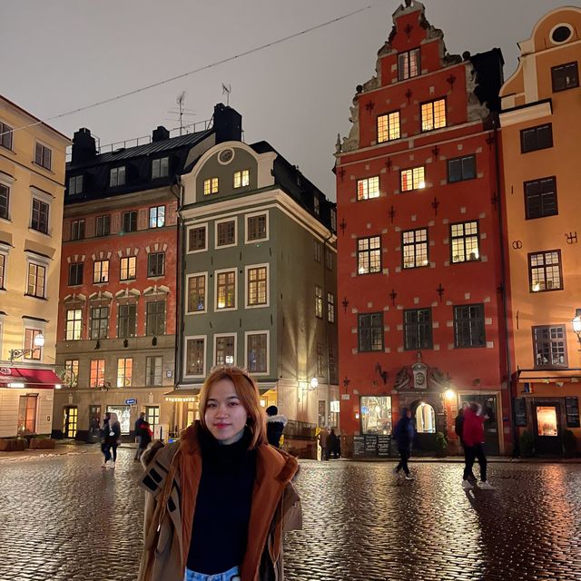 Stortorget Colourful building 