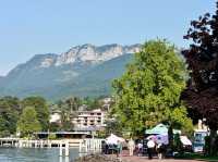 阿爾卑斯山依雲小鎮