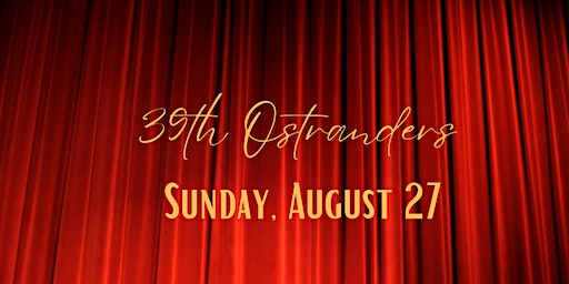 39th Ostrander Awards | Halloran Centre for Performing Arts & Education