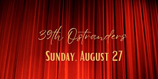 39th Ostrander Awards | Halloran Centre for Performing Arts & Education