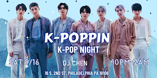 K-POPPIN: K-Pop Night (Philadelphia) | Infusion Lounge