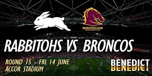 NRL Round 15 - Rabbitohs Vs Broncos (Limit of 4 per customer) | Accor Stadium